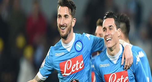 نابولي يكتسح هيلاس فيرونا في كأس ايطاليا